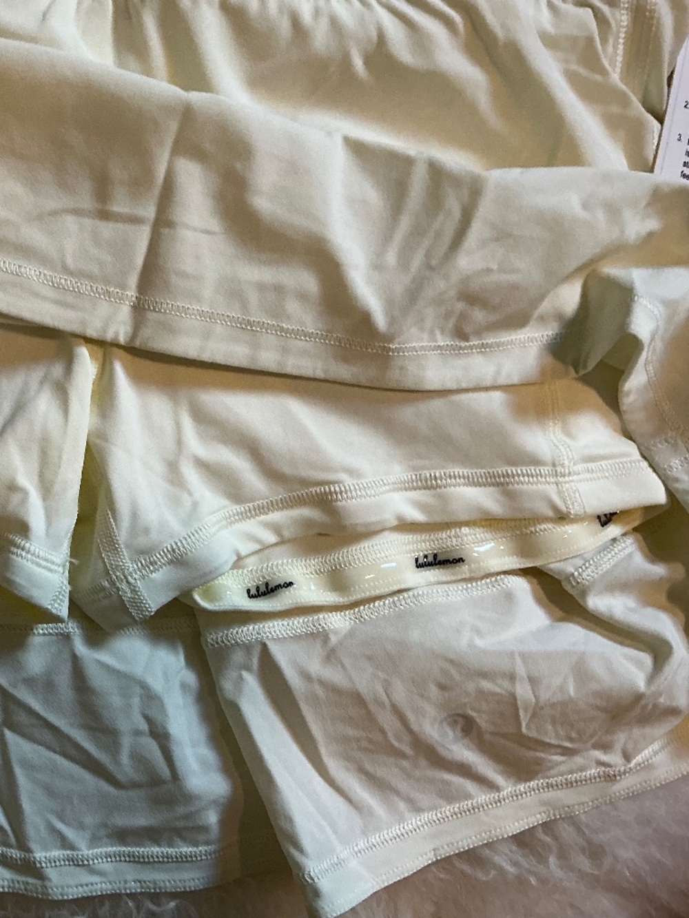 NWT Lululemon Pace Rival Mid-Rise Skirt *Long Lemon Sorbet Size 8 - Picture 9 of 9